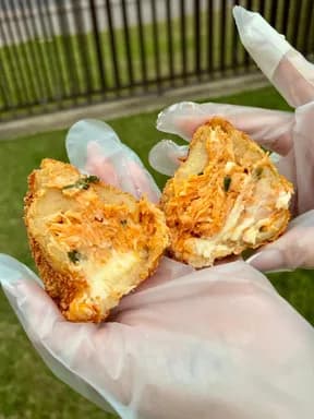 Coxinha de frango com catupiry